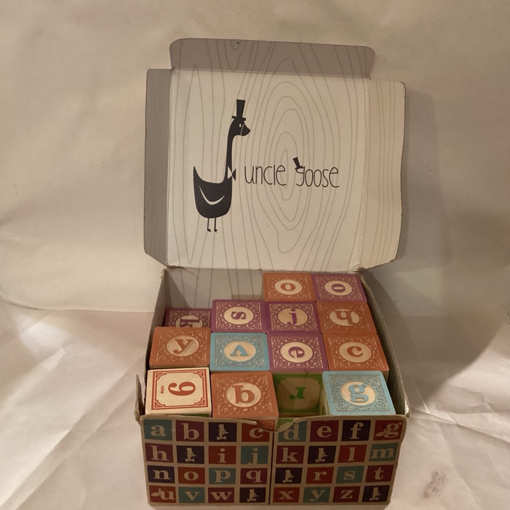 Uncle Goose hand crafted wooden blocks, made in USA